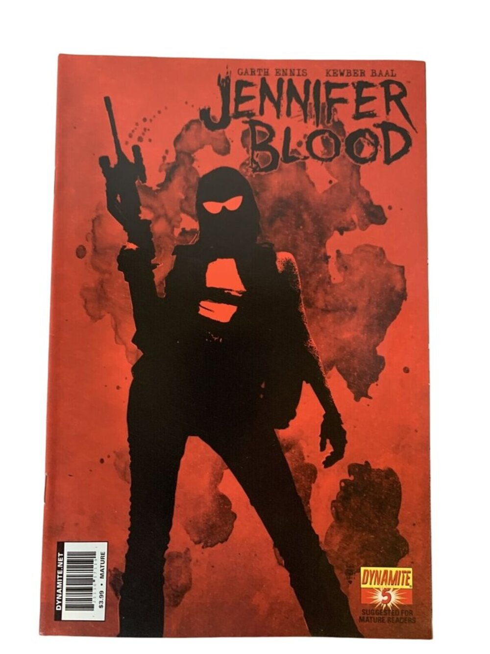 Jennifer Blood #5 (2011) Garth Ennis Dynamite NM 1st Print Mature